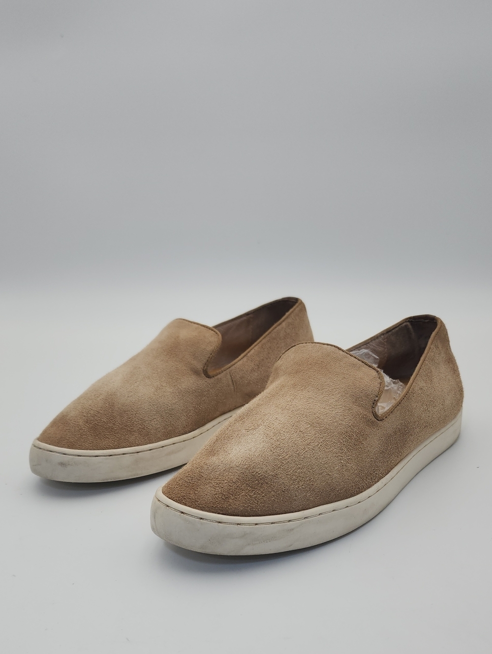 Birdies "The Swift" Tan Suede Slip-On Loafer Sneakers Size 7